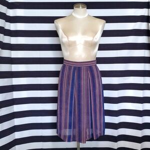 BCBGeneration Striped Pleated Skort